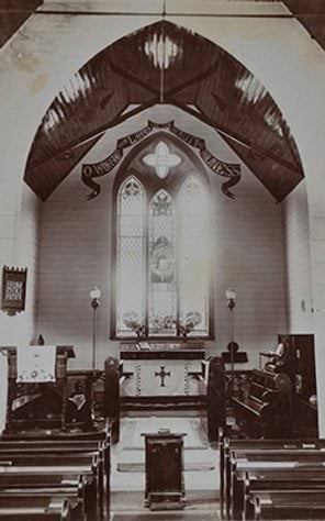 St Paul’s Church c 1903 Euroa, Victoria