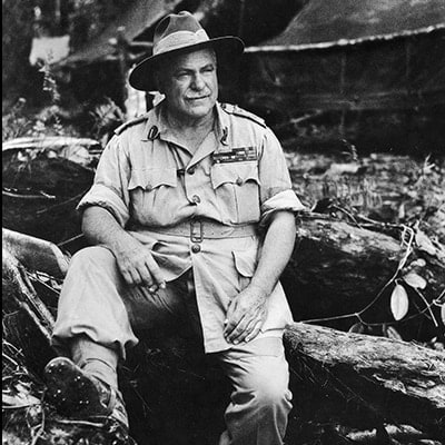 General Sir Thomas Blamey, Bougainville 26 March 1945