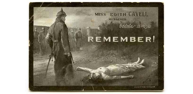 Edith Cavell postcard c1916