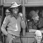 Reg Saunders with the 2/7th Battalion Reg Saunders with the 2/7th Battalion