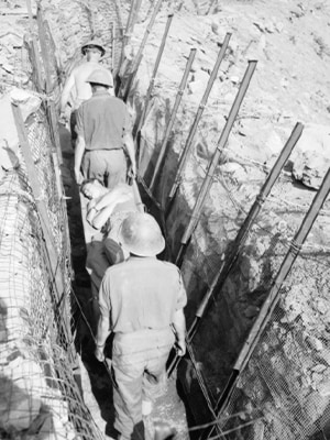 Trench warfare, South Korea