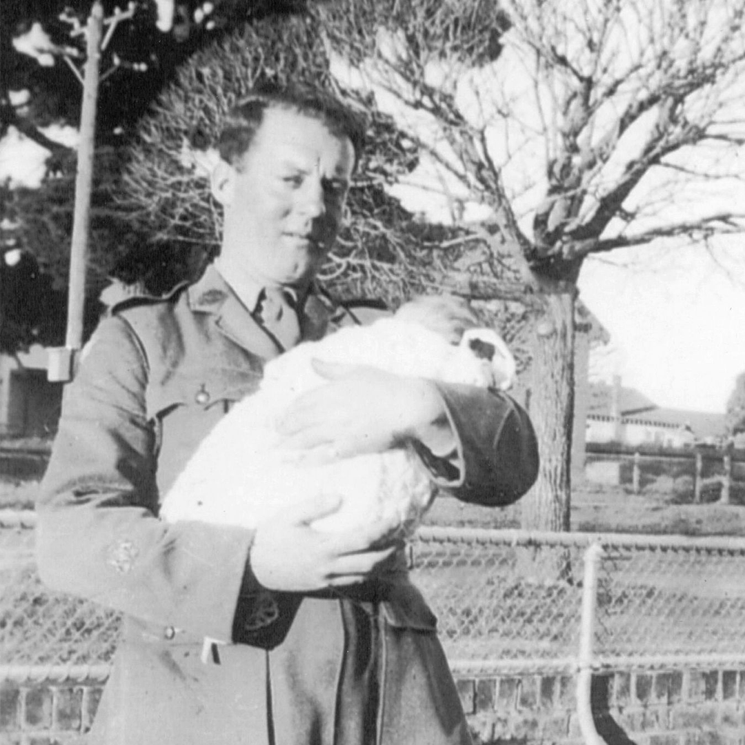 Scott Heywood holding his son Doug Heywood Scott Heywood holding his son Doug Heywood