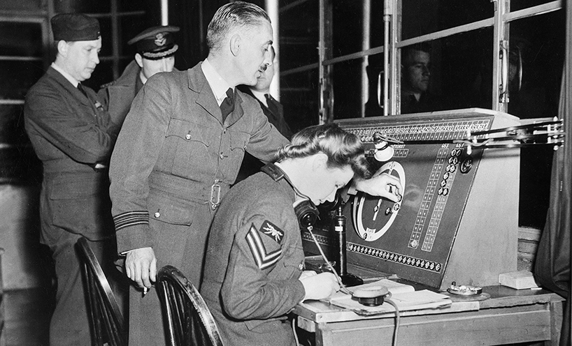 A wartime wireless operator