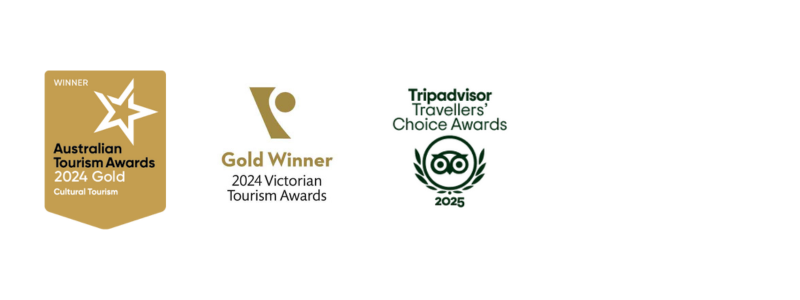 Tourism award badges