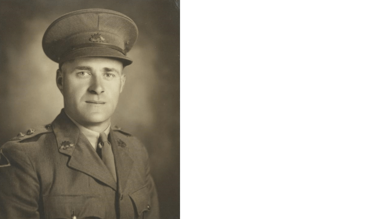 Sepia portrait of Athol E. Brown