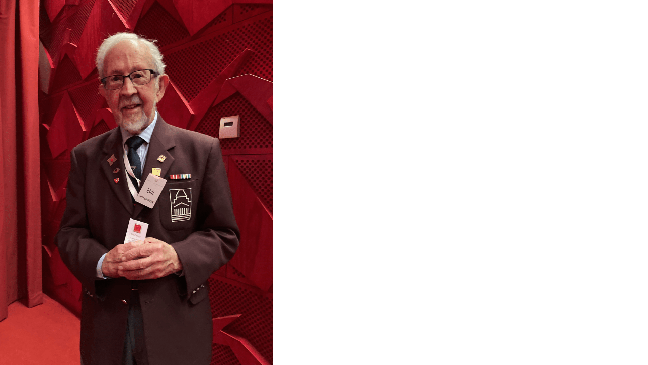 Image of an older man who is a Shrine Volunteer.