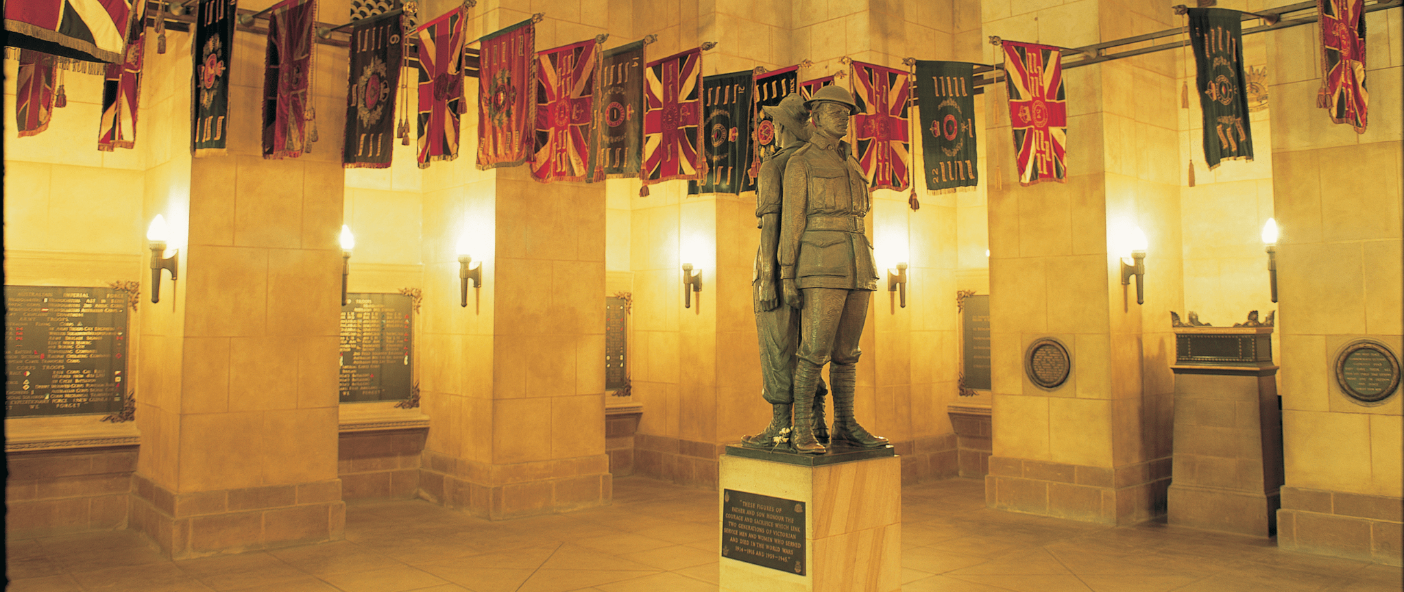 The Crypt in the Shrine of Remembrance